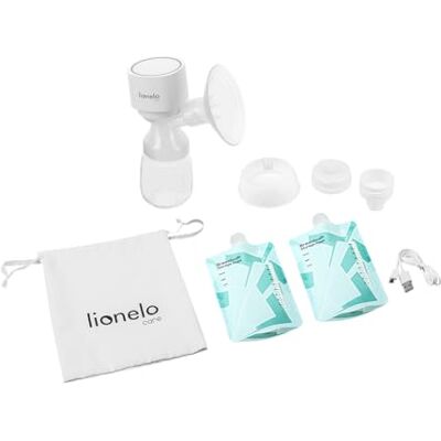 lionelo Fidi One Extractor de Leche, Bomba de Leche Portátil de 3 Fases Inalámbrico 180 ml, Masaje de Ahorro de Energía 9 Niveles, Embudo de Silicona 26 mm Tiempo de Trabajo 120 min BPA Gratis lionelo Fidi One Extractor de Leche, Bomba de Leche Portátil de 3 Fases Inalámbrico 180 ml, Masaje de Ahorro de Energía 9 Niveles, Embudo de Silicona 26 mm Tiempo de Trabajo 120 min BPA Gratis
