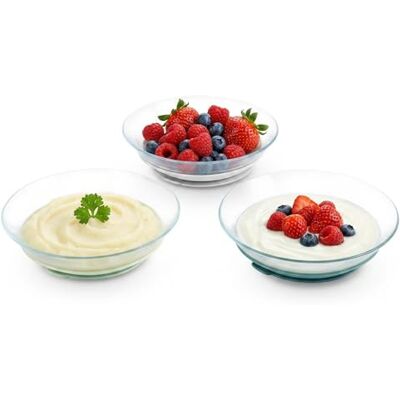 Béaba x DURALEX, Set Bebé y Niño, 3 Platos de Vidrio Templado con Ventosas, Resistente, Saludable, Duradero y Fabricado en Francia, Misty Green Béaba x DURALEX, Set Bebé y Niño, 3 Platos de Vidrio Templado con Ventosas, Resistente, Saludable, Duradero y Fabricado en Francia, Misty Green