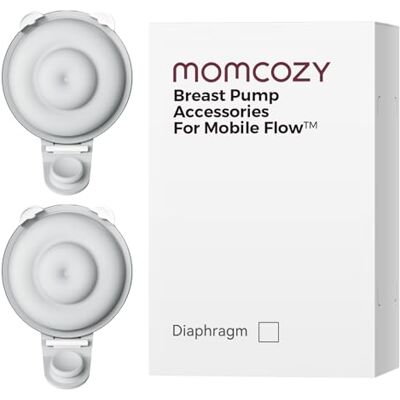 momcozy Diafragma Mobile Flow M9 Upgrade, Accesorios de Repuesto Originales para Extractor de Leche Mobile Flow M9 Upgrade, 2 Unidades momcozy Diafragma Mobile Flow M9 Upgrade, Accesorios de Repuesto Originales para Extractor de Leche Mobile Flow M9 Upgrade, 2 Unidades