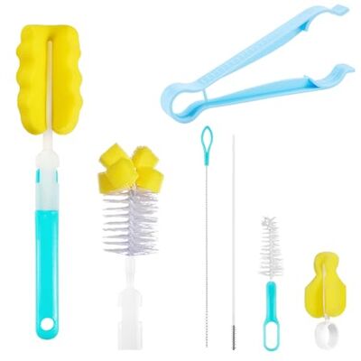 DNGH Cepillo Biberones Escobilla Limpia Biberon Limpiabiberones Baby Bottle Brush Limpieza Chupetes Esponja para Biberones Chupetes Pajitas Vasos Botellas de Agua DNGH Cepillo Biberones Escobilla Limpia Biberon Limpiabiberones Baby Bottle Brush Limpieza Chupetes Esponja para Biberones Chupetes Pajitas Vasos Botellas de Agua