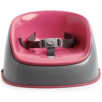 Prince Lionheart BoosterPOD Lite Base Gris Cómodo Sistema de doble correa Duradero Portátil Estable Antideslizante Coral Prince Lionheart BoosterPOD Lite Base Gris Cómodo Sistema de doble correa Duradero Portátil Estable Antideslizante Coral
