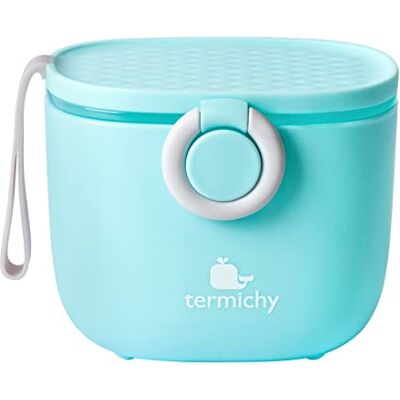 Termichy Dispensador de fórmula para bebés, contenedor dispensador de fórmula portátil para viajes, actividades al aire libre para bebés, 250g (azul, 1 paquete) Termichy Dispensador de fórmula para bebés, contenedor dispensador de fórmula portátil para viajes, actividades al aire libre para bebés, 250g (azul, 1 paquete)