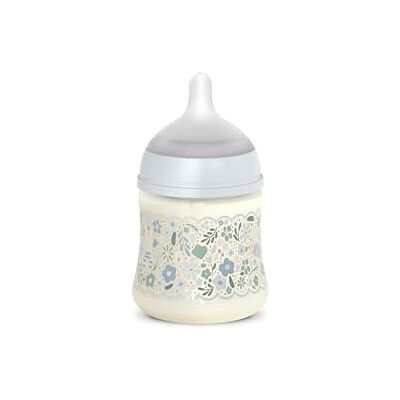 SUAVINEX , Biberón 150 ml con Tetina Fisiológica SX Pro de Silicona, con Válvula Anticólicos, Flujo Lento (S) para Leche Materna, Artificial o Agua, Bebés +0 Meses, Recién Nacidos, Wonder Flores Azul SUAVINEX , Biberón 150 ml con Tetina Fisiológica SX Pro de Silicona, con Válvula Anticólicos, Flujo Lento (S) para Leche Materna, Artificial o Agua, Bebés +0 Meses, Recién Nacidos, Wonder Flores Azul