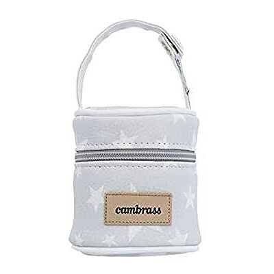 Cambrass Etoile Porta chupete, 8.5 x 8.5 x 11 cm, color gris Cambrass Etoile Porta chupete, 8.5 x 8.5 x 11 cm, color gris
