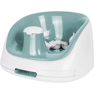 Prince Lionheart bebePOD Booster Base Blanca Cómoda Bandeja Extraíble Sistema de Doble Correa Portátil Base Antideslizante Glacier Prince Lionheart bebePOD Booster Base Blanca Cómoda Bandeja Extraíble Sistema de Doble Correa Portátil Base Antideslizante Glacier