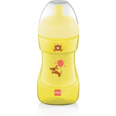 MAM Sports Cup Taza, con boquilla antigoteo, 12+ meses, 330 ml, neutro MAM Sports Cup Taza, con boquilla antigoteo, 12+ meses, 330 ml, neutro