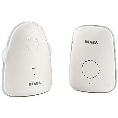 Béaba Intercomunicador + Monitor Audio, Walkie-Talkie, Función 0 Ondas, Modo Vox, Modo Noche con Luz, Alcance 300 m, Autonomía 15 h, Simply Zen, Blanco Béaba Intercomunicador + Monitor Audio, Walkie-Talkie, Función 0 Ondas, Modo Vox, Modo Noche con Luz, Alcance 300 m, Autonomía 15 h, Simply Zen, Blanco