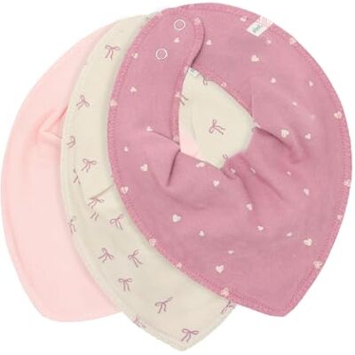Pippi Bandana Bib Girl -AOP (paquete de 3) Pippi Bandana Bib Girl -AOP (paquete de 3)
