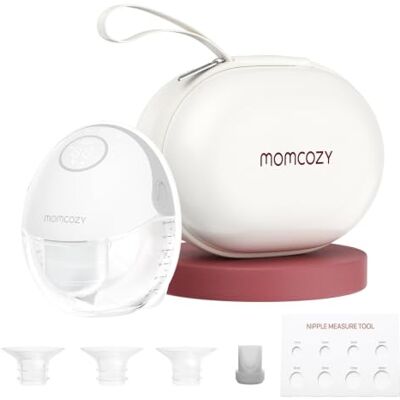 momcozy M6 Sacaleches Eléctrico Manos Libres, 295 mmHg, 1 unidad Motor de 2.ª generación, 3 Modos 9 Niveles, succión estable, brida DoubleFit, pantalla LED extractor de leche materna momcozy M6 Sacaleches Eléctrico Manos Libres, 295 mmHg, 1 unidad Motor de 2.ª generación, 3 Modos 9 Niveles, succión estable, brida DoubleFit, pantalla LED extractor de leche materna