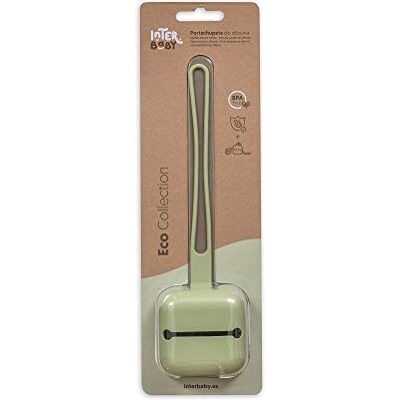 Interbaby Portachupetes de silicona, verde oliva Interbaby Portachupetes de silicona, verde oliva