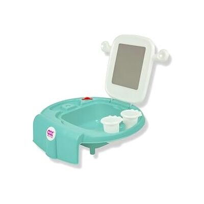 OKBABY Space Mini lavabo para ayudar al niño a experimentar la higiene personal con diversión Azul claro OKBABY Space Mini lavabo para ayudar al niño a experimentar la higiene personal con diversión Azul claro