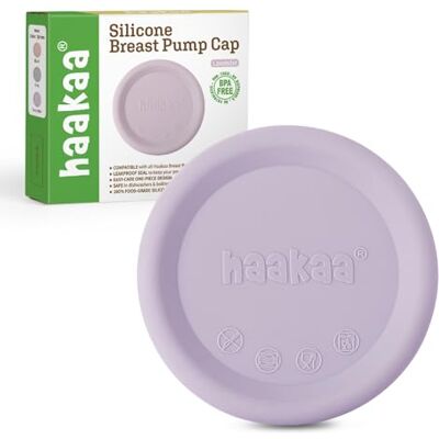 haakaa Tapa de Silicona para Extractor de Leche, Nueva Versión Mejorada, Compatible con Todos los Extractores Generación 1/2/3, A Prueba de Fugas y Polvo, Lavanda haakaa Tapa de Silicona para Extractor de Leche, Nueva Versión Mejorada, Compatible con Todos los Extractores Generación 1/2/3, A Prueba de Fugas y Polvo, Lavanda