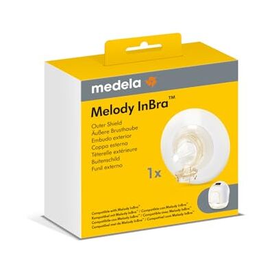 Medela embudo exterior de repuesto , paquete de 1, diseñado para el sacaleches Melody InBra™ Medela embudo exterior de repuesto , paquete de 1, diseñado para el sacaleches Melody InBra™
