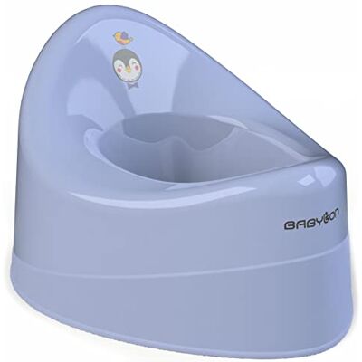 BABYLON Shell Orinal Infantil antideslizante, desde 1 año, Violeta BABYLON Shell Orinal Infantil antideslizante, desde 1 año, Violeta