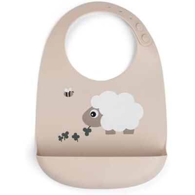 Done by Deer Babero de silicona – Ajustable con dos botones en el cuello – Babero con bolsa de recogida – Hecho de silicona de grado alimenticio, libre de BPA y otras sustancias nocivas, 27 x 19 x 4 Done by Deer Babero de silicona – Ajustable con dos botones en el cuello – Babero con bolsa de recogida – Hecho de silicona de grado alimenticio, libre de BPA y otras sustancias nocivas, 27 x 19 x 4