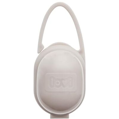 LOVI Portachupete Infantil para Bebé Caja de Almacenamiento Portátil Perfecto para Viajar Universal y Práctico Beis LOVI Portachupete Infantil para Bebé Caja de Almacenamiento Portátil Perfecto para Viajar Universal y Práctico Beis