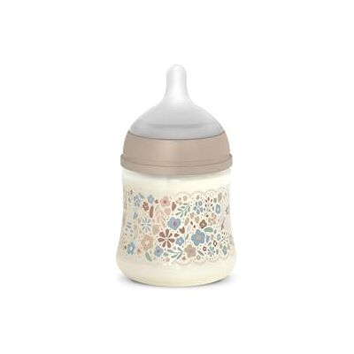 SUAVINEX , Biberón 150 ml con Tetina Fisiológica SX Pro de Silicona, con Válvula Anticólicos, Flujo Lento (S) para Leche Materna, Artificial o Agua, Bebés +0 Meses, Recién Nacidos, Wonder Flores Beige SUAVINEX , Biberón 150 ml con Tetina Fisiológica SX Pro de Silicona, con Válvula Anticólicos, Flujo Lento (S) para Leche Materna, Artificial o Agua, Bebés +0 Meses, Recién Nacidos, Wonder Flores Beige