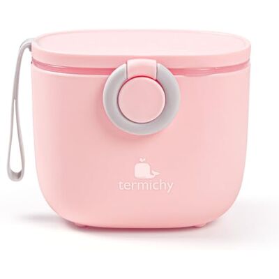 Termichy Dispensador de fórmula para bebés, contenedor dispensador de fórmula portátil para viajes, actividades al aire libre para bebés, 250g (rosa, 1 paquete) Termichy Dispensador de fórmula para bebés, contenedor dispensador de fórmula portátil para viajes, actividades al aire libre para bebés, 250g (rosa, 1 paquete)