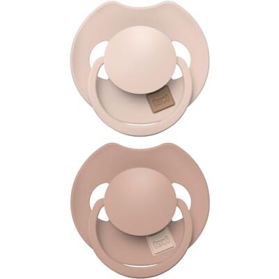 Difrax LOVI Chupete dinámico de 6 a 18 meses, color beige y marrón, 2 piezas, fácil de aceptar, sin BPA, siliconas de alta calidad y duraderas Difrax LOVI Chupete dinámico de 6 a 18 meses, color beige y marrón, 2 piezas, fácil de aceptar, sin BPA, siliconas de alta calidad y duraderas
