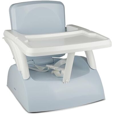 Thermobaby YEEHOP – Elevador de silla infantil 2 en 1 – 18 meses – Arnés de seguridad de 3 puntos – Tableta extraíble – Flor azul Thermobaby YEEHOP – Elevador de silla infantil 2 en 1 – 18 meses – Arnés de seguridad de 3 puntos – Tableta extraíble – Flor azul
