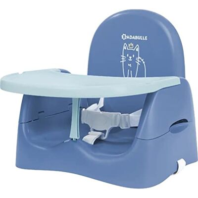 Badabulle Rehausseur de chaise Chat Pliage Compact Universel De 6 a 36 mois Badabulle Rehausseur de chaise Chat Pliage Compact Universel De 6 a 36 mois