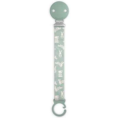 SUAVINEX , Chupetero de Tela para Bebés, Cinta con Diseño a Doble Cara, Cadena Chupete Bebé, Sujeta Clip con Pinza, para Chupetes con Anilla. +0 Meses, Apto Recién Nacido, Wonder Conejitos Verde SUAVINEX , Chupetero de Tela para Bebés, Cinta con Diseño a Doble Cara, Cadena Chupete Bebé, Sujeta Clip con Pinza, para Chupetes con Anilla. +0 Meses, Apto Recién Nacido, Wonder Conejitos Verde