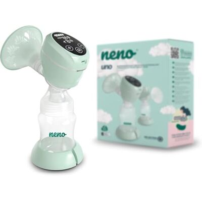 NENO Uno Extractor de leche eléctrico portátil – Bomba de leche inalámbrica – Extractor de leche materna con extractor de pecho eléctrico – con 2 bolsas de leche y tetina – 6 modos y 9 niveles – Sin NENO Uno Extractor de leche eléctrico portátil – Bomba de leche inalámbrica – Extractor de leche materna con extractor de pecho eléctrico – con 2 bolsas de leche y tetina – 6 modos y 9 niveles – Sin