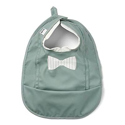 Elodie Details Babero Impermeable Bebé Niña Niño, Bolsillo Atrapacomida y Velcro Ajustable Lavable a Máquina Sin BPA OEKO-TEX, BLW Alimentación Complementaria Guardería Unisex Pebble Green Elodie Details Babero Impermeable Bebé Niña Niño, Bolsillo Atrapacomida y Velcro Ajustable Lavable a Máquina Sin BPA OEKO-TEX, BLW Alimentación Complementaria Guardería Unisex Pebble Green