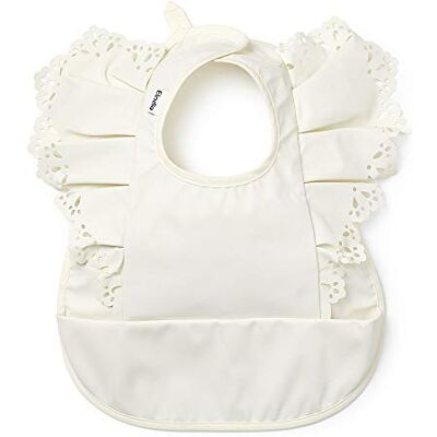 Elodie Details Babero para Bebés Vanilla White, Blanco Elodie Details Babero para Bebés Vanilla White, Blanco