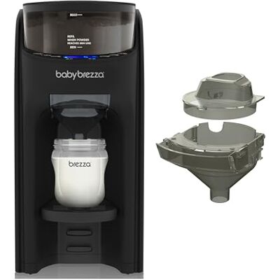 Baby Brezza Formula Pro Advanced, Preparador de Biberones Automático y Dosificador de Fórmula, Máquina para hacer Biberones, Incluye Recambio de Embudo y Cubierta, Set Negro Baby Brezza Formula Pro Advanced, Preparador de Biberones Automático y Dosificador de Fórmula, Máquina para hacer Biberones, Incluye Recambio de Embudo y Cubierta, Set Negro