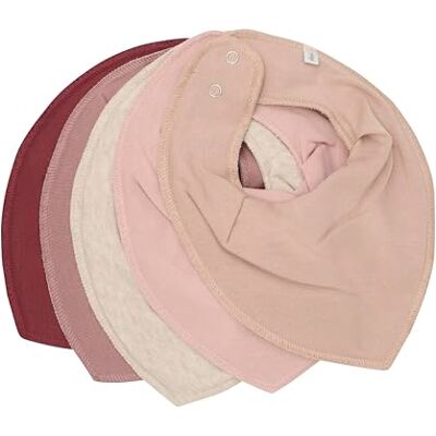Pippi Babywear Juego de 5 baberos triangulares, Tundra, Talla única Pippi Babywear Juego de 5 baberos triangulares, Tundra, Talla única