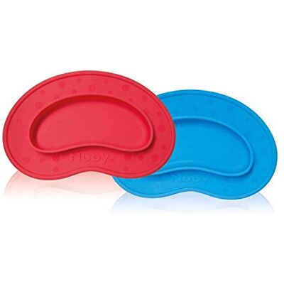 Nuby Plato de silicona con base adherente Nuby Plato de silicona con base adherente