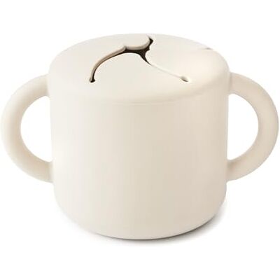mushie Snack Taza de Silicona Fiambrera Infantil para Llevar Antiderrame y Resistente al Lavavajillas y al Microondas Caja de Aperitivos Segura para Niños Pequeños y Niñas Ivory mushie Snack Taza de Silicona Fiambrera Infantil para Llevar Antiderrame y Resistente al Lavavajillas y al Microondas Caja de Aperitivos Segura para Niños Pequeños y Niñas Ivory