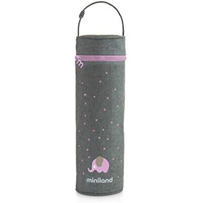 Miniland Funda Isotérmica para Termos y Biberones Thermibag 500ml, Bolsa Térmica con Asa para Transportar Fácilmente Rose Miniland Funda Isotérmica para Termos y Biberones Thermibag 500ml, Bolsa Térmica con Asa para Transportar Fácilmente Rose