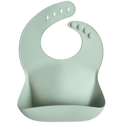 mushie Babero de Silicona para Bebés Baberos de Alimentación con Bolsillo Fáciles de Lavar 4 Tamaños Ajustables Sin BPA Accesorio Durable para Niños Pequeños y Niñas Cambridge Blue mushie Babero de Silicona para Bebés Baberos de Alimentación con Bolsillo Fáciles de Lavar 4 Tamaños Ajustables Sin BPA Accesorio Durable para Niños Pequeños y Niñas Cambridge Blue