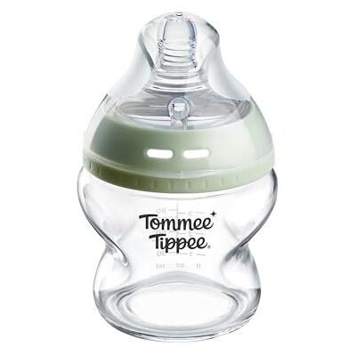 Tommee Tippee Biberones, Biberón Anticólicos Natural Start, 150 ml, 0m+, pack de 1 con Flujo Extralento Tetina para un Agarre Natural, Válvula Anticólicos Tommee Tippee Biberones, Biberón Anticólicos Natural Start, 150 ml, 0m+, pack de 1 con Flujo Extralento Tetina para un Agarre Natural, Válvula Anticólicos