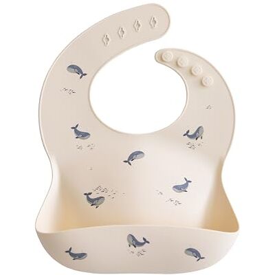 mushie Babero de Silicona para Bebés Baberos de Alimentación con Bolsillo Fáciles de Lavar 4 Tamaños Ajustables Sin BPA Accesorio Durable para Niños Pequeños y Niñas mushie Babero de Silicona para Bebés Baberos de Alimentación con Bolsillo Fáciles de Lavar 4 Tamaños Ajustables Sin BPA Accesorio Durable para Niños Pequeños y Niñas
