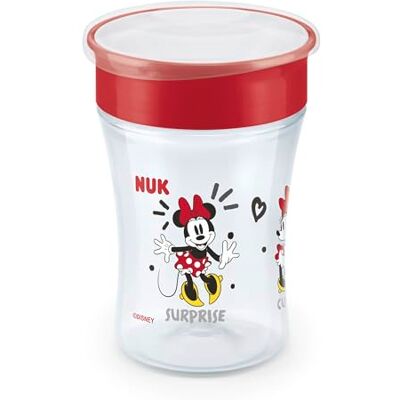 NUK Magic Cup vaso aprendizaje bebe +8 meses 230 ml Borde a prueba de derrames de 360° para beber desde cualquier lado A prueba de fugas Disney Minnie Mouse NUK Magic Cup vaso aprendizaje bebe +8 meses 230 ml Borde a prueba de derrames de 360° para beber desde cualquier lado A prueba de fugas Disney Minnie Mouse