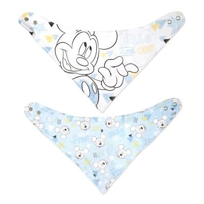Lulabi Disney Tender Mickey Bavaglini Cotone Lulabi Disney Tender Mickey Bavaglini Cotone