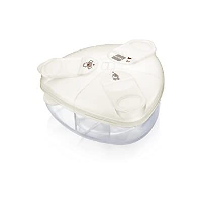 MAM Dispensador de leche en polvo, caja para llenar fácilmente biberones de bebé, dosificador de leche en polvo puede contener hasta 3 porciones, 0+ meses, koala/elefante MAM Dispensador de leche en polvo, caja para llenar fácilmente biberones de bebé, dosificador de leche en polvo puede contener hasta 3 porciones, 0+ meses, koala/elefante