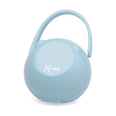 Kiokids Portachupetes Con Gancho Azul Kiokids Portachupetes Con Gancho Azul