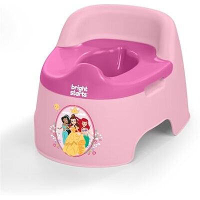 Bright Starts , Disney Princesas Orinal Infantil de Confort Total, Cubeta Extraíble Fácil de Limpiar, Protector Antisalpicaduras, Respaldo Alto para Comodidad y Estabilidad, Niños hasta 23 kg Bright Starts , Disney Princesas Orinal Infantil de Confort Total, Cubeta Extraíble Fácil de Limpiar, Protector Antisalpicaduras, Respaldo Alto para Comodidad y Estabilidad, Niños hasta 23 kg