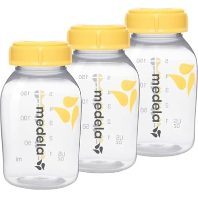 Medela botellas Biberón para leche materna (3 unidades, 150 ml) Medela botellas Biberón para leche materna (3 unidades, 150 ml)