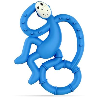 MATCHSTICK MONKEY Teether, Blue Monkey, 3 Months Old+ MATCHSTICK MONKEY Teether, Blue Monkey, 3 Months Old+