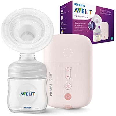 AVENT Philips Extractor de leche eléctrico con tecnología Natural-Motion, sin BPA AVENT Philips Extractor de leche eléctrico con tecnología Natural-Motion, sin BPA