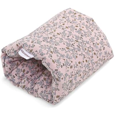 HOBEA-Germany Mini Almohada de Lactancia pequeña Almohada de Lactancia de Viaje en Diferentes diseños (Zarcillos de Flores Rosas) HOBEA-Germany Mini Almohada de Lactancia pequeña Almohada de Lactancia de Viaje en Diferentes diseños (Zarcillos de Flores Rosas)
