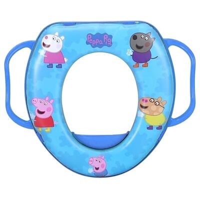 Cartoon Reductor de inodoro para niños Peppa Pig adaptador de inodoro universal con asas Cartoon Reductor de inodoro para niños Peppa Pig adaptador de inodoro universal con asas