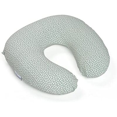 Doomoo Cojín de lactancia Softy para bebé, 150 cm, incluye funda de algodón orgánico, con relleno fino de microperlas EPS, Öko-Tex® Standard 100, color caqui Doomoo Cojín de lactancia Softy para bebé, 150 cm, incluye funda de algodón orgánico, con relleno fino de microperlas EPS, Öko-Tex® Standard 100, color caqui