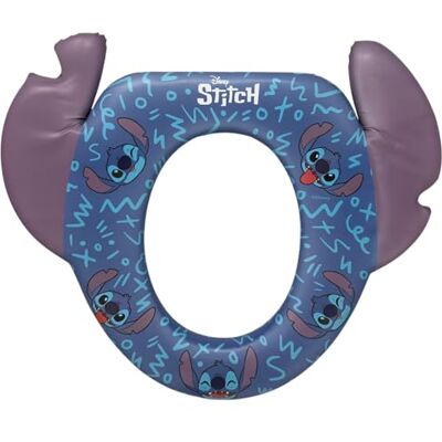 Cartoon Reductor de WC Stitch para Niños Asiento Reductor de Agua Universal Disney 38x34 cm Ergonómico Cómodo y Seguro Fácil de Limpiar desde los 10 Meses Cartoon Reductor de WC Stitch para Niños Asiento Reductor de Agua Universal Disney 38x34 cm Ergonómico Cómodo y Seguro Fácil de Limpiar desde los 10 Meses