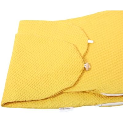 HOBEA-Germany Funda de Almohada de Lactancia para Cojines de Lactancia 190cm diseños (Patrón de gofre Amarillo Mostaza) HOBEA-Germany Funda de Almohada de Lactancia para Cojines de Lactancia 190cm diseños (Patrón de gofre Amarillo Mostaza)